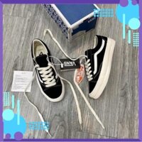 GIÀY 𝐕𝐀𝐍𝐒 VAULT OLD SKOOL MÀU ĐEN ⚡Full box bill⚡ Giày thể thao nam nữ 2021