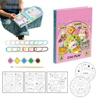 Giấy vẽ họa tiết bọt EDIWANY, Đồ chơi thư giãn cứu trợ Hiệu ứng Giấy vẽ thấm nước, Đồ chơi ghim và giải nén nước Đồ chơi xốp Stippler Vẽ đồ chơi ghim