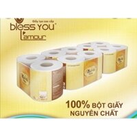 Giấy vệ sinh Bless you Lamua lock 10