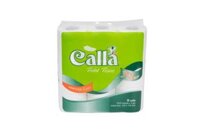 Giấy vệ sinh Calla 3 lớp x 9 cuộn- Xanh , không tắc bồn cầu, mềm mịn, không bụi không hoá chất tẩy trắng,  nguyên liệu Indonesia