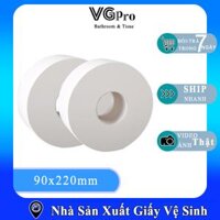 Giấy Vệ Sinh Cuộn Lớn 500g 600g 700g 800g 1kg 3 lớp