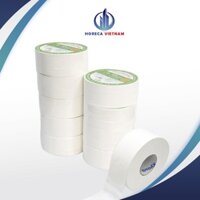 Giấy vệ sinh cuộn lớn An Khang siêu tiết kiệm hai lớp loại 700gr - Combo 10 cuộn