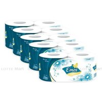 Giấy Vệ Sinh E'mos Classic 2 Lớp Lốc 10 Cuộn