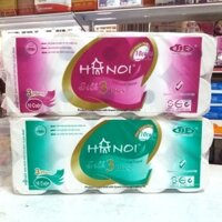 Giấy vệ sinh Hà Nội bịch 10 cuộn không lõi có lõi siêu dai siêu mịn