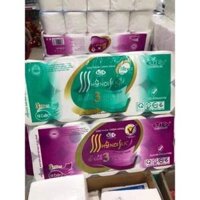 Giấy vệ sinh Hà Nội không lõi/có lõi bịch 10 cuộn hàng nặng cân