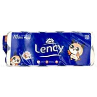 Giấy Vệ Sinh Lency Cao Cấp Không Lõi 3 Lớp Lốc 10 Cuộn