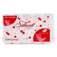 Giấy Vệ Sinh Silkwell 3 Lớp Lốc 15 Cuộn