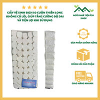 Giấy Vệ Sinh Thiên Long Bịch 50 Cuộn Trắng, Siêu Mềm Siêu Dai Siêu Tiết Kiệm An Toàn Cho Sức Khỏe