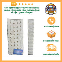 Giấy Vệ Sinh Thiên Long Bịch 50 Cuộn Trắng, Siêu Mềm Siêu Dai Siêu Tiết Kiệm An Toàn Cho Sức Khỏe