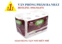 Giấy vệ sinh Toply có lõi 12 cuộn 2 lớp