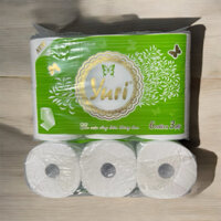 Giấy vệ sinh Yuri,lốc 6 cuộn, giấy lụa, an toàn cho làn da nhạy cảm
