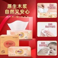 Giấy Vẽ Trái Tim-to-heart Gói Lớn Khăn Ăn Cực Dày Khăn Giấy Mặt Giao Hàng Một Mảnh Hộ Gia Đình Giấy Vệ Sinh Bán Buôn Toàn Bộ