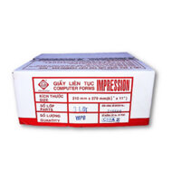 Giấy vi tính liên tục 2,3 liên chia 2 (A5, A4) khổ 210x279 ,Giấy vi tính Liên Sơn . Do VPP Hiếu Cường cung cấp