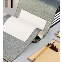 Giấy viết thư pháp biểu liễn giấy xuyến chỉ bồi lụa 33x68cm , nhận viết theo yêu cầu