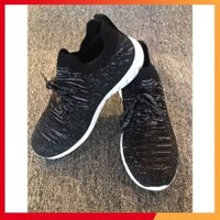 [Giày VNXK] Giày Thể Thao Chạy Bộ Nam Nữ Sneaker Sshoes Màu Đen Chuẩn Form Biti's Hunter 💖FREESHIP💖