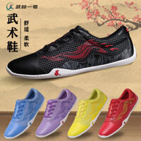 Giày võ thuật chuyên nghiệp Giày võ thuật giày nam mùa hè Giày đế Đế gân Giày tập võ cho trẻ em nữ