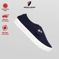 Giày W09 bata Nữ Bình Minh. quai dán, giày lười