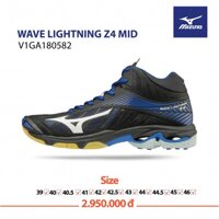 GIÀY WAVE LIGHTNING Z4 MID ĐEN XANH