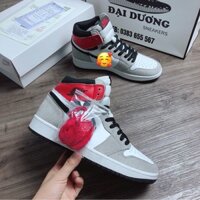 giày 𝗷𝗼𝗿𝗱𝗮𝗻 xám đỏ da lộn cao 𝗷𝗼𝗿𝗱𝗮𝗻 𝟭 xám đỏ da lộn 𝗷𝗱 xám cổ đỏ da lộn cao cổ bản trung