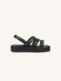 Giày xăng đan đế thấp Triple Slingback