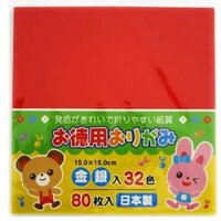 Giấy xếp hình Origami 80 tờ
