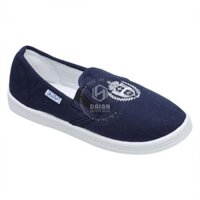 Giày xỏ asia nam nữ màu xanh