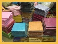 Giấy xốp gấp hoa hồng
