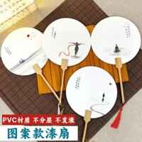 Giấy Xuân Đặc Biệt Dùng Cho Tranh Sơn Mài, Tranh Mực, Quạt Sơn Mài Cổ Đại Lớn, Thư Pháp, Tranh Văn Hóa Và Sáng Tạo Trung Quốc Có Hoa Văn, Quạt Sơn Mài PVC