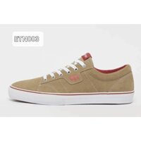 Giày xuất khẩu Etnies nâu logo đỏ cho Nam, nữ