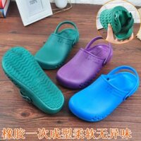 Giày y tá cao cấp- Giày đi trong bệnh viện- dép y tế- dép đi trong phòng phẫu thuật- Dép nhựa y tế chuyên dụng có quai cho cả nam và nữ đế mềm