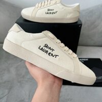 Giày YSL Saint Laurent, thể thao nam nữ, cổ thấp phiên bản chuẩn hàng nội địa trung 100% full phụ kiện