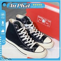 Giày_Converse 1970s cổ cao nam nữ màu đen trắng mũi bóng, Giày CV bản đẹp full box bill 🍂