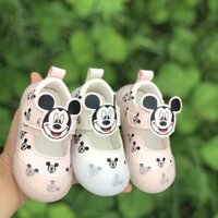 Giayf cho bé gái- Búp be cho bé gái hình chuột mickey mã 902-9902( ảnh thật shop chụp)