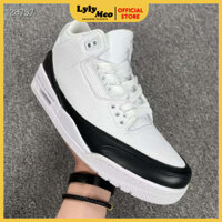 Giày_Jordanm 3 Retro Fragment White, Giày bóng rổ nam nữ air_jordan 3 đế đệm khí bản high quality Sz 36-44,LylyMeo Store