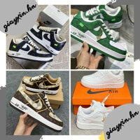 Giày_Nike AF1 LV Nam Nữ, Giày Air Force 1 LV Hothit Hàng Cao Cấp Full Box Bill