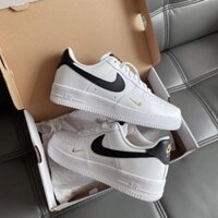 Giày_Nike Nam Nữ, Giày AF1 Low White Brown Gold Hàng Cao Cấp Full Box ✊