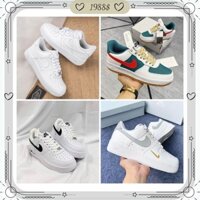 Giày_Nike Nam Nữ, Giày Nike_AF1 Trắng Hàng Cao Cấp Full Box G2192 Galio Sneaker