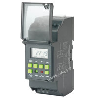 Gic WT2DCDS: Timer thời gian thực kỹ thuật số 24 giờ, 2 ngỏ ra, 50 chương trình ON/OFF,110-240 VAC, Digital Time Switch - Crono Pro, 2 C/O