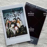 gidle Chữ Ký Polaroid Ye Shuhua Tian Xiaojuan minnie Quà Tặng Kỷ Niệm Ảnh Có Chữ Ký Của Song Yuqi Và Cao Weijuan
