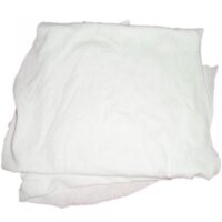 Giẻ lau trắng cotton vải đông xuân loại to khổ A4