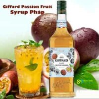 Giffard Passion Fruit Syrup – Siro Chanh Dây Pháp chai 1 lít