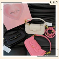 [Gift Box Limited] Túi xách Charles & Keith, Form Chữ Nhật Koa Push-Lock, Gam Màu Tươi Trẻ Và Mới Lạ Cho Nàng