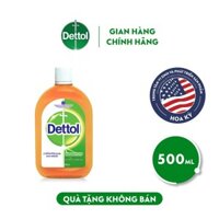 Gift - Dung dịch sát khuẩn Dettol 500ML