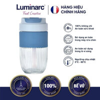 [Gift] Ly Thuỷ Tinh Có Nắp Luminarc Blue 500ml – LUBIV2209