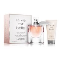 Gift set 𝙇𝙖𝙣𝙘𝙤𝙢𝙚 𝙇𝙖 𝙑𝙞𝙚 𝙀𝙨𝙩 𝘽𝙚𝙡𝙡𝙚  + NH lancome 50 ml  + Body lotion 50 ml