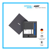 Gift Set Lamy Notebook A6 Softcover Black  Lamy AL-Star Blue - GSA6-AL004
