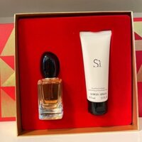 Gift set Nước hoa Giorgio Armani Sì EDP 30 ml + Lotion 75ml