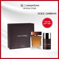 Gift Set nước hoa nam Dolce & Gabbana The One Eau de Toilette for Men 2pcs ( EDT 100ml & Lăn khử mùi 70g )