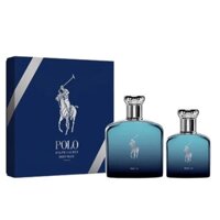 Gift Set Ralph Lauren Polo Deep Blue Parfum 2pcs ( Parfum 125ml + Parfum 40ml ) (Parfum/125ml & Parfum 40ml)