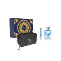 Gift Set Versace Pour Homme 3pcs (100ml & 10ml & Travel Bag)